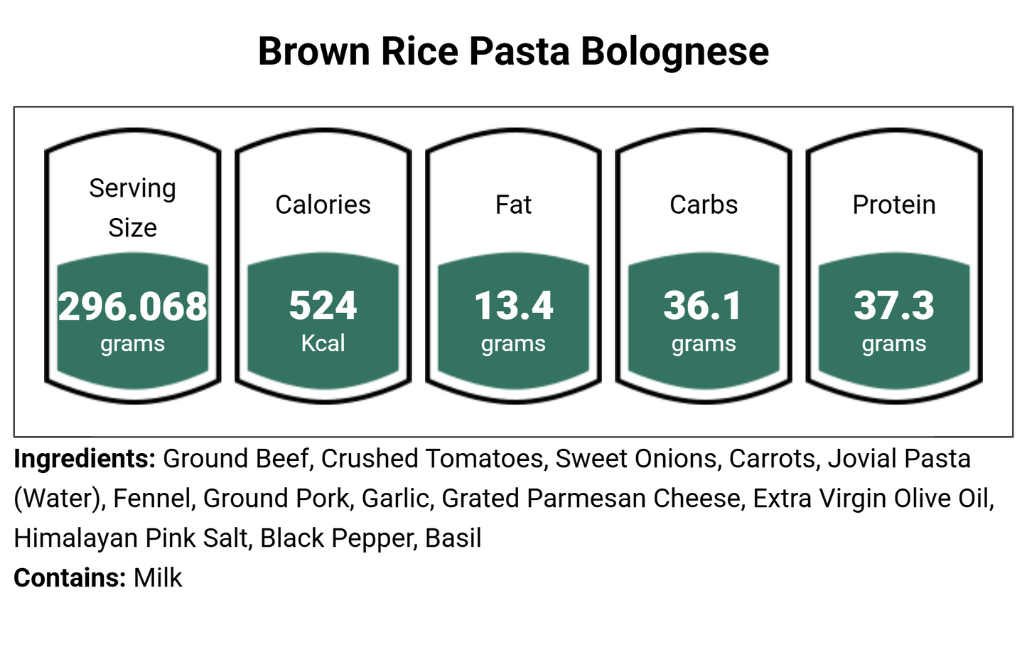 Brown Rice Pasta Bolognese